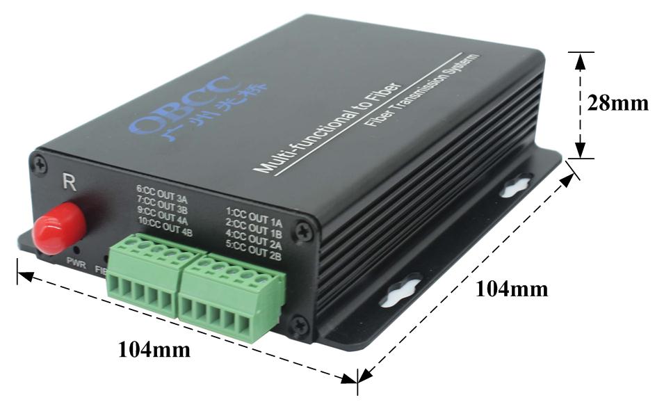 4路開(kāi)關(guān)量光端機(jī)