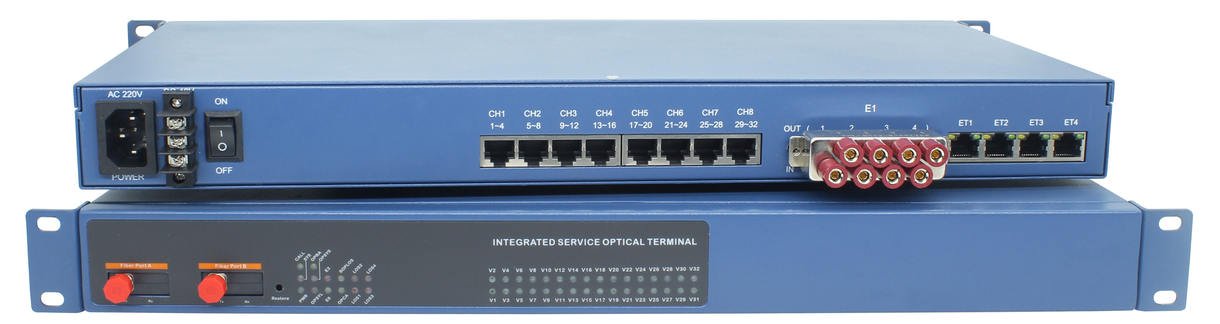 32路電話光端機